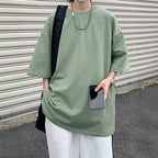 Oversized Elegant Cotton T-Shirt Zuri Lou