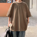 Oversized Elegant Cotton T-Shirt Zuri Lou