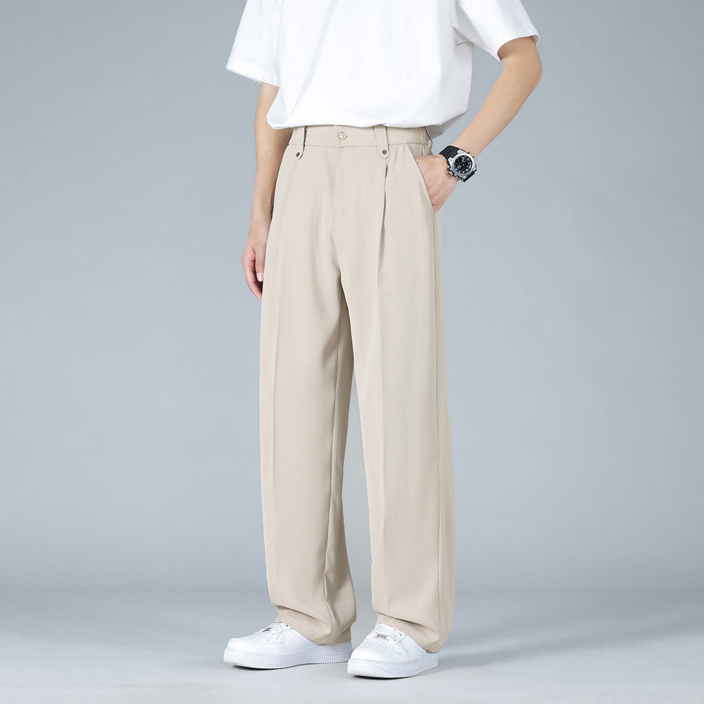 Casual Straight-Leg Trousers Zuri Lou