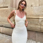 Sleeveless Knit Maxi Dress Zuri Lou