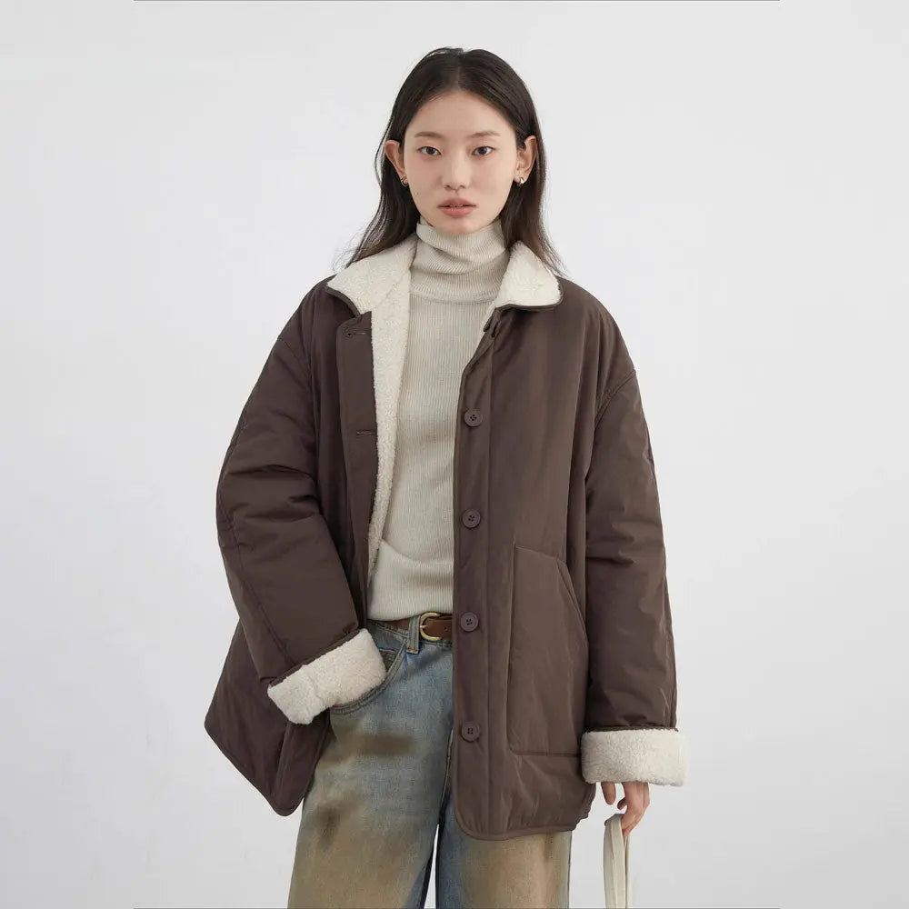 Reversible Oversized Jacket Zuri Lou