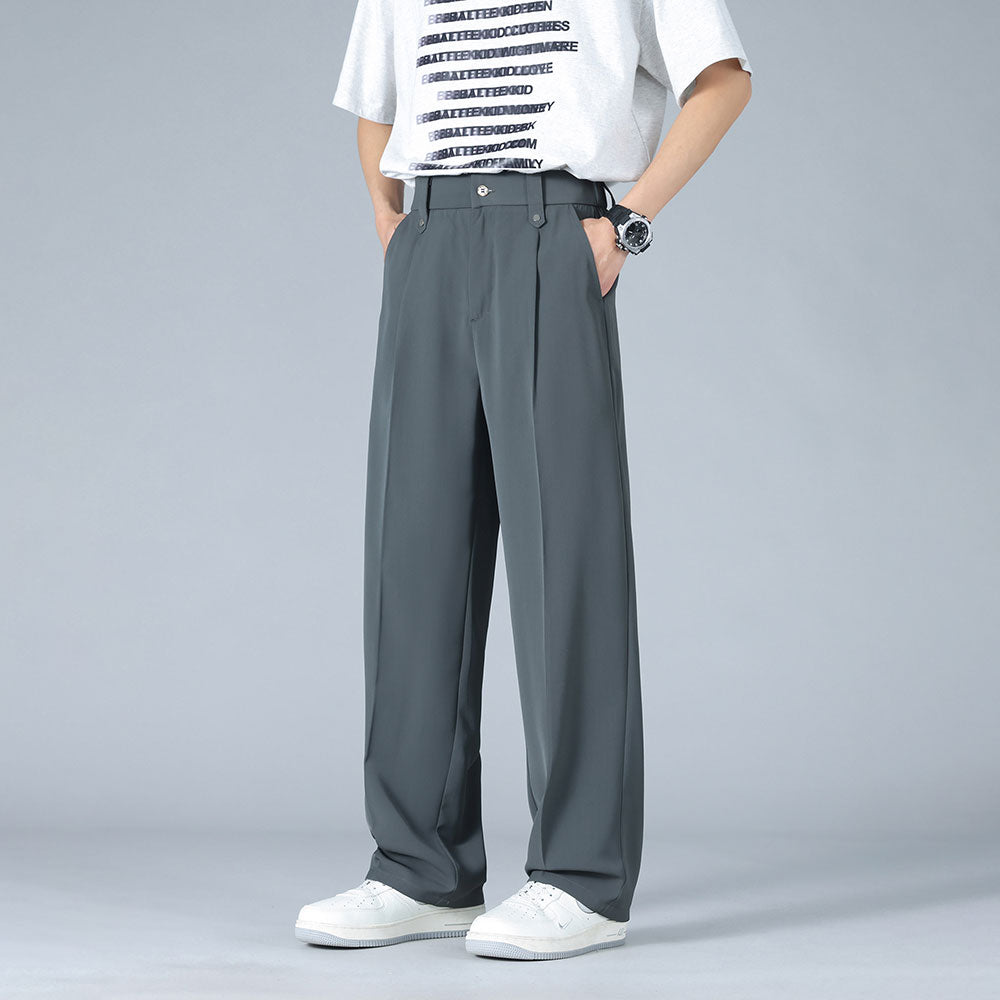 Casual Straight-Leg Trousers Zuri Lou