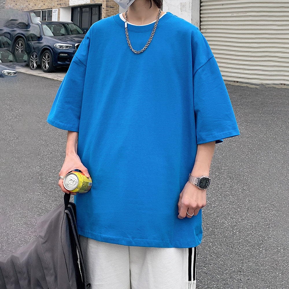 Oversized Elegant Cotton T-Shirt Zuri Lou