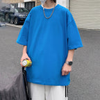 Oversized Elegant Cotton T-Shirt Zuri Lou