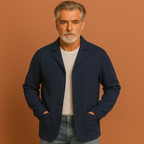 Men’s checkered blazer in blue with a modern fit and timeless pattern, ideal for casual and semi-formal occasions.