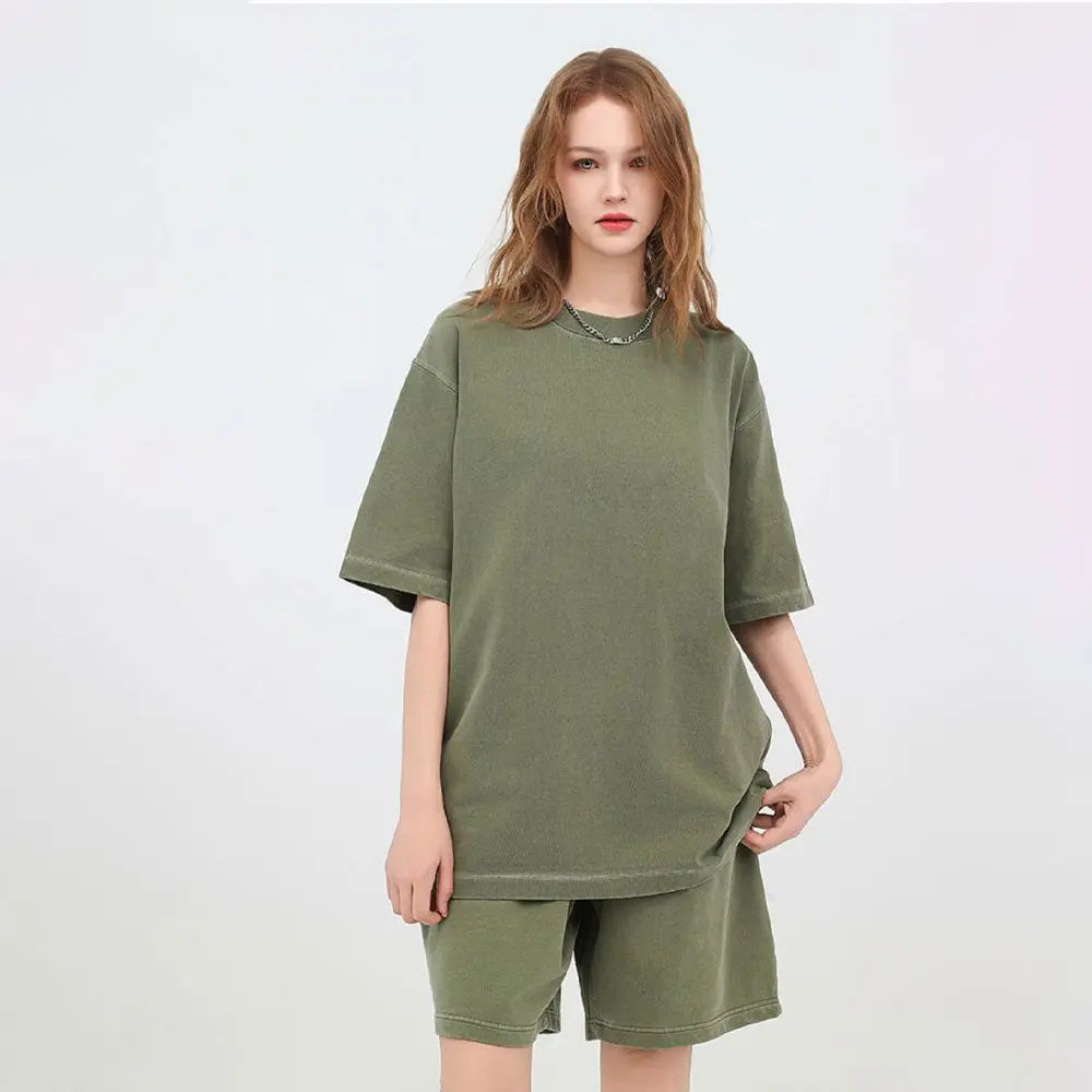 Heavyweight Cotton Loose Fit T-Shirt Zuri Lou
